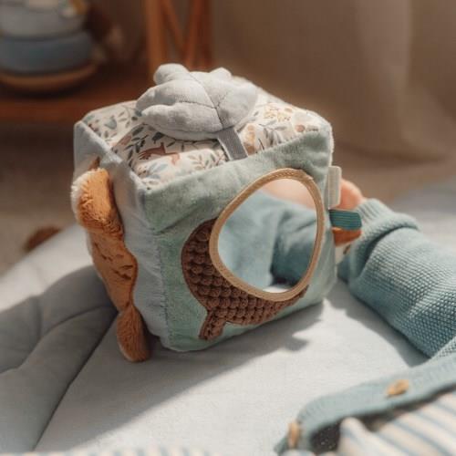 Little Dutch Activiteitenkubus - Blauw - Forest Friends LD8909 - Afbeelding 4