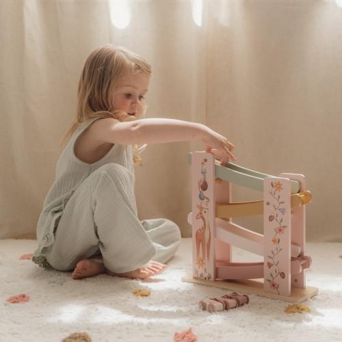 Little Dutch Rollerbaan Auto's Roze- Fairy Garden LD7355 - Afbeelding 4