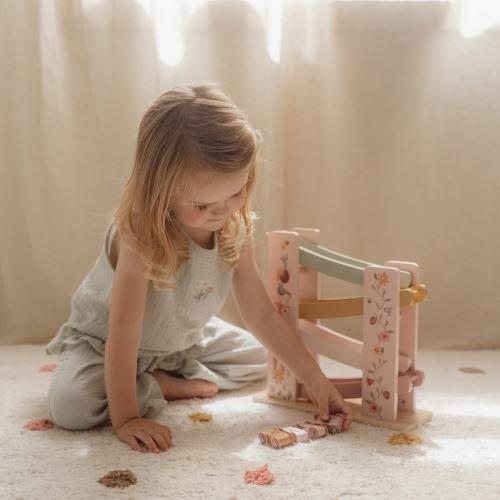 Little Dutch Rollerbaan Auto's Roze- Fairy Garden LD7355 - Afbeelding 2