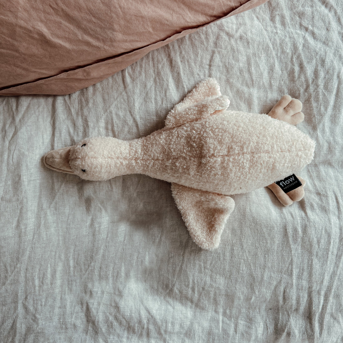 Flow Amsterdam - Liva (beige) - Oplaadbare hartslagknuffel - Afbeelding 6