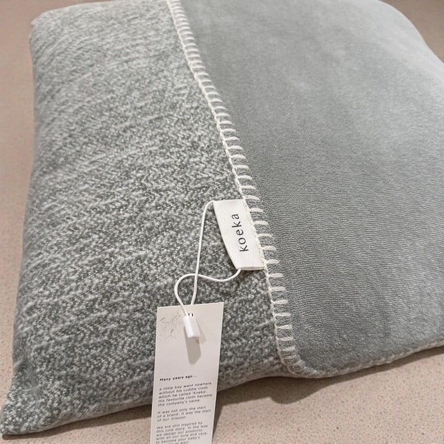Koeka Kussenhoes Vigo 50x50 incl. binnenkussen - groen (sample) - Afbeelding 3