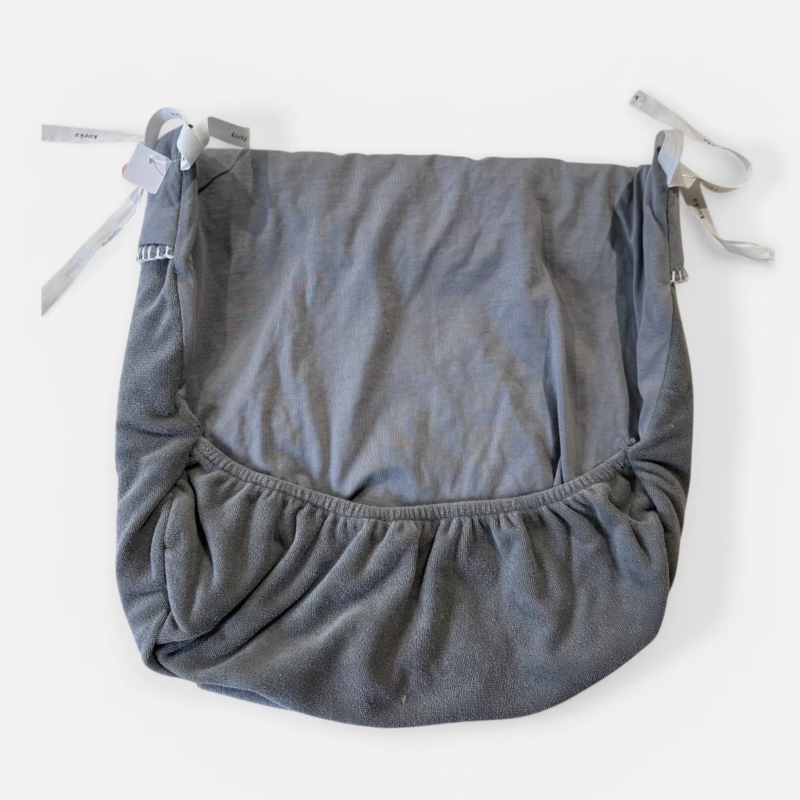 Koeka deken voor autostoel / babydekje - badstof - grey - Afbeelding 3