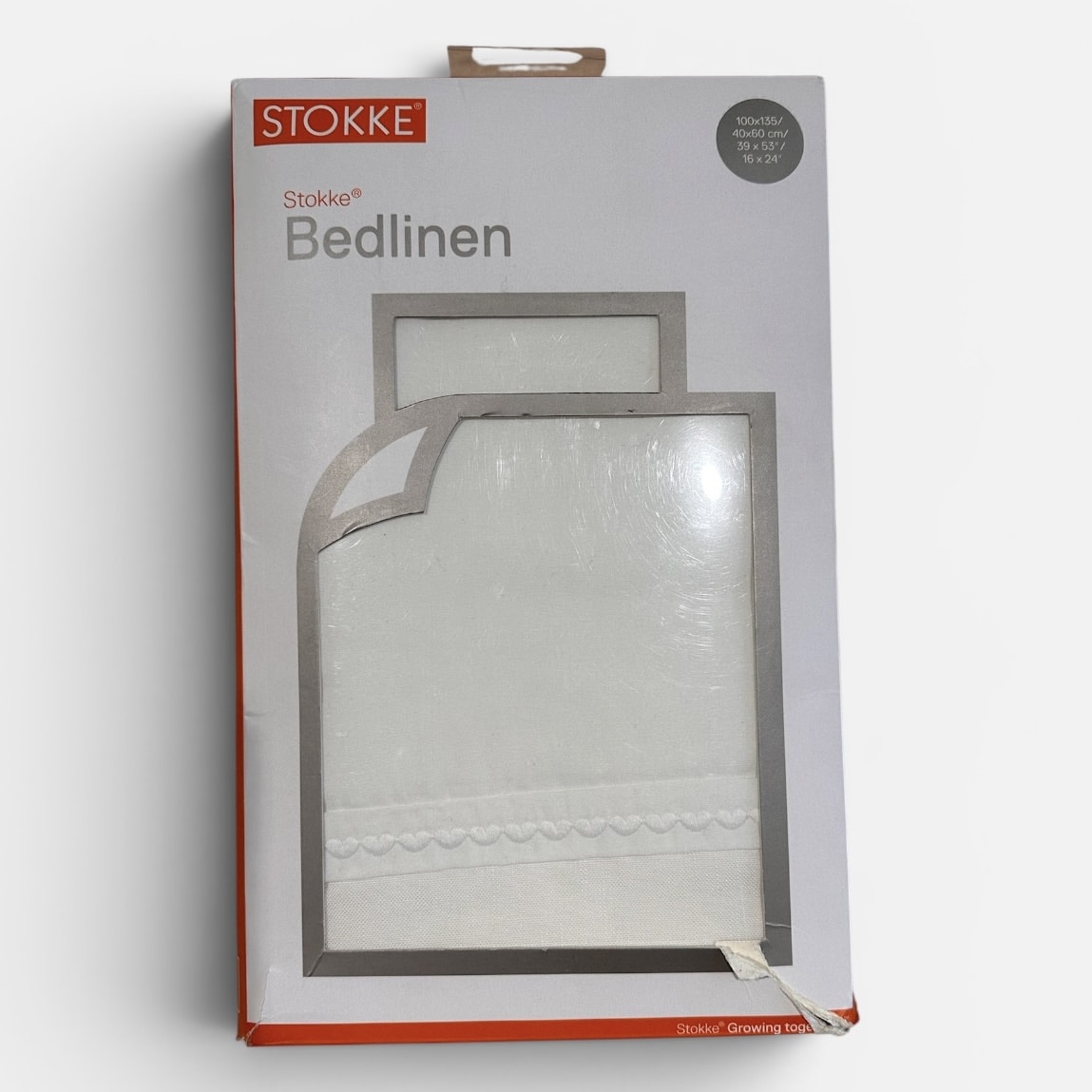 Stokke Dekbedovertrek met sloop 100x135cm - hearts