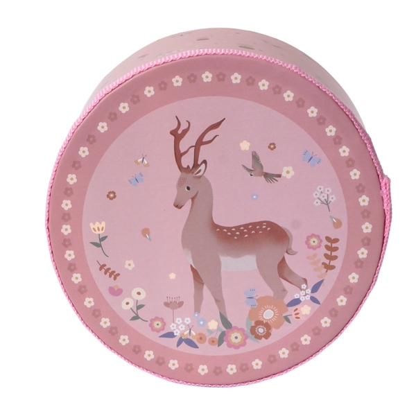 Muziekinstrumentje - Drum Hert 15 cm - roze