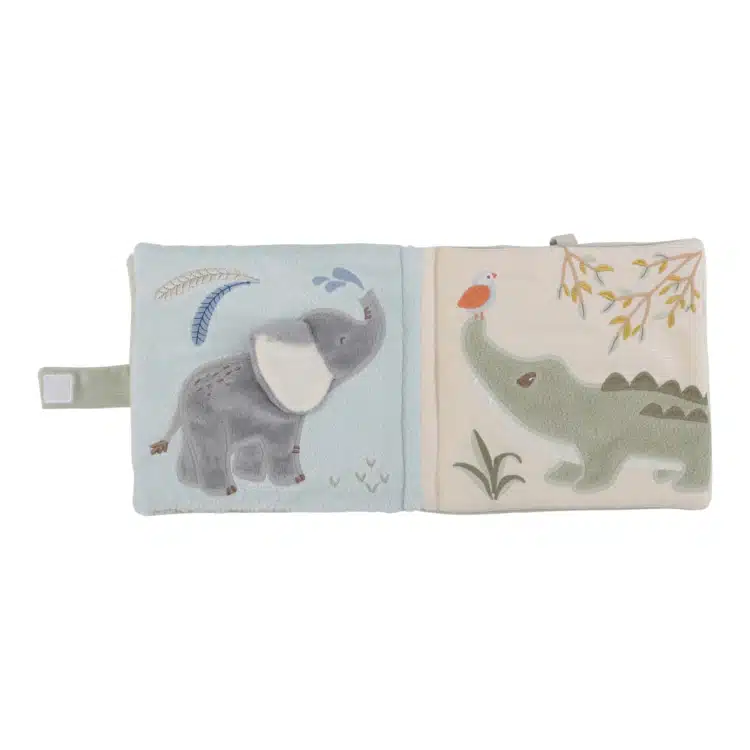 Little Dutch Activiteitenboekje - groen - Safari Friends - LD8307 - Afbeelding 5