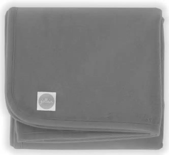 Jollein deken 100% katoen - dark grey
